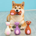 Product image of Squeaky Latex Animal Toys, 4-Pack