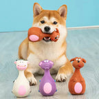 Product image of Squeaky Latex Animal Toys, 4-Pack