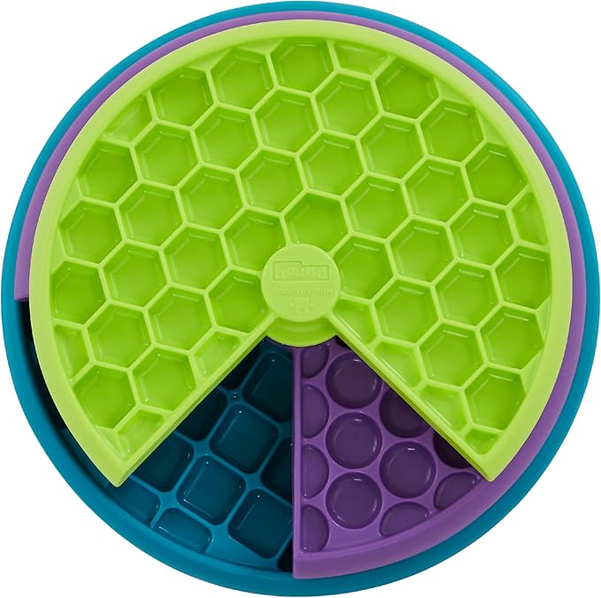 Product image of 3-in-1 Rotating Lick and Puzzle Feeder, 10.4 Inches