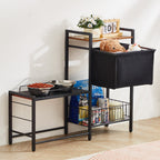 Raised Dog Feeding Station with Storage, product gallery image 6
